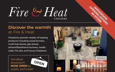 Fire and Heat Cheshire Showroom Now Open