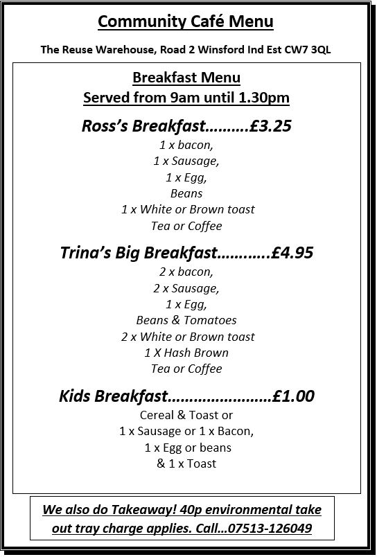 cafe specials menu hub - V2